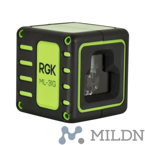Лазерный уровень RGK ML-31G зеленый луч