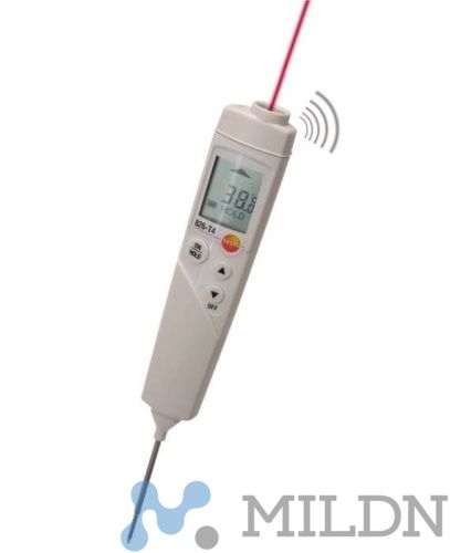testo 826-T4 инфракрасный термометр с лазерным целеуказателем и проникающим пищевым зондом