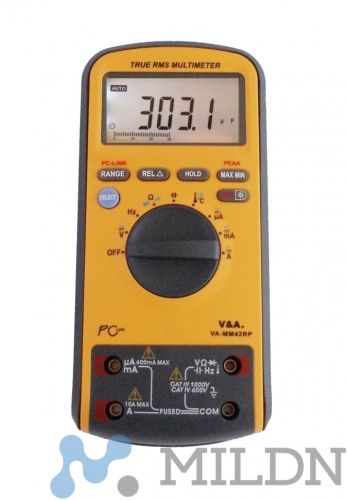 Мультиметр цифровой с повышенной защитой VA-ММ42RP