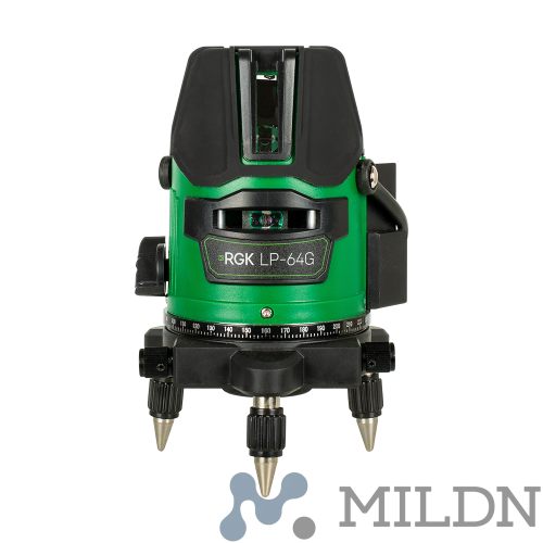 Лазерный уровень RGK LP-64G зеленый луч