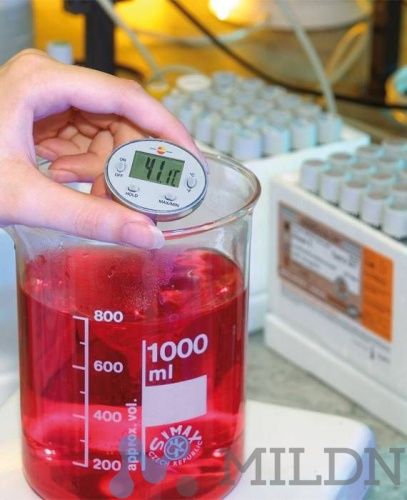 Testo мини-термометр водонепроницаемый с защитным рукавом для наконечника зонда фото 3