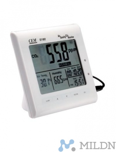 DT-802 Анализатор CO2, часы, температуры и влажности