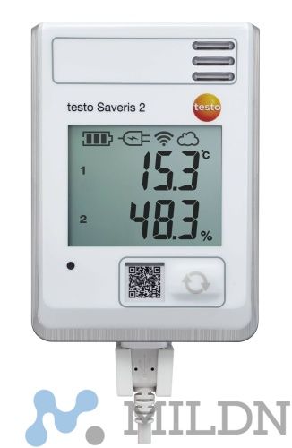 testo Saveris 2-H1 wifi-логгер данных с дисплеем и встроенным сенсором температуры/влажности