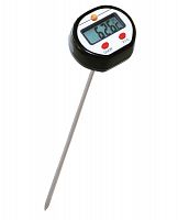 Testo мини-термометр погружной/проникающий с удлиненным наконечником для измерений температуры воздуха, мягких или сыпучих субстанций, жидкостей