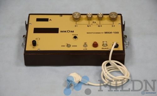 МКИ-100 Цифровой микроомметр
