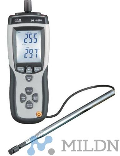 DT-8880 Термоанемометр для измерения скорости ветра и температуры