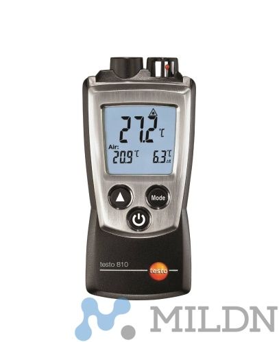 testo 810 2-х канальный прибор измерения температуры с ИК термометром фото 2